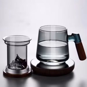 Glazen theekop (450ml) – met infuser