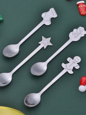 Kerstlepels – 4 stuks